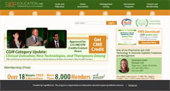 Desktop Screenshot of cgmeducation.net